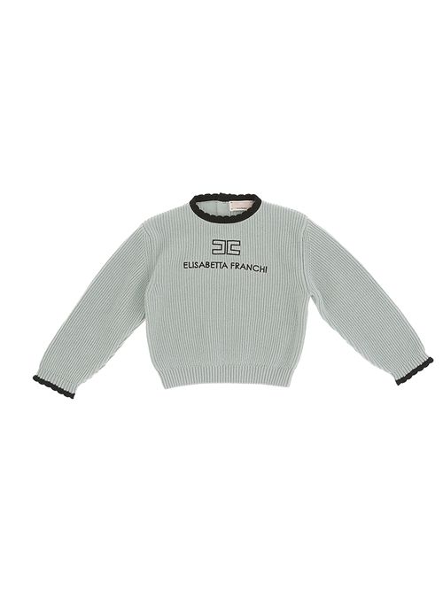 Maglia, bambina, logata. ELISABETTA FRANCHI | EGMA060 C FL0011090